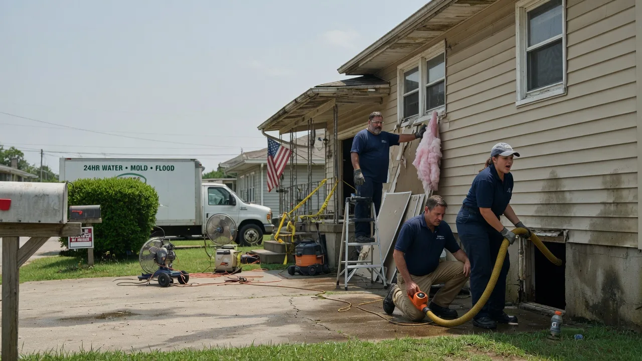Water Damage Repair in Old Fort, TN near me